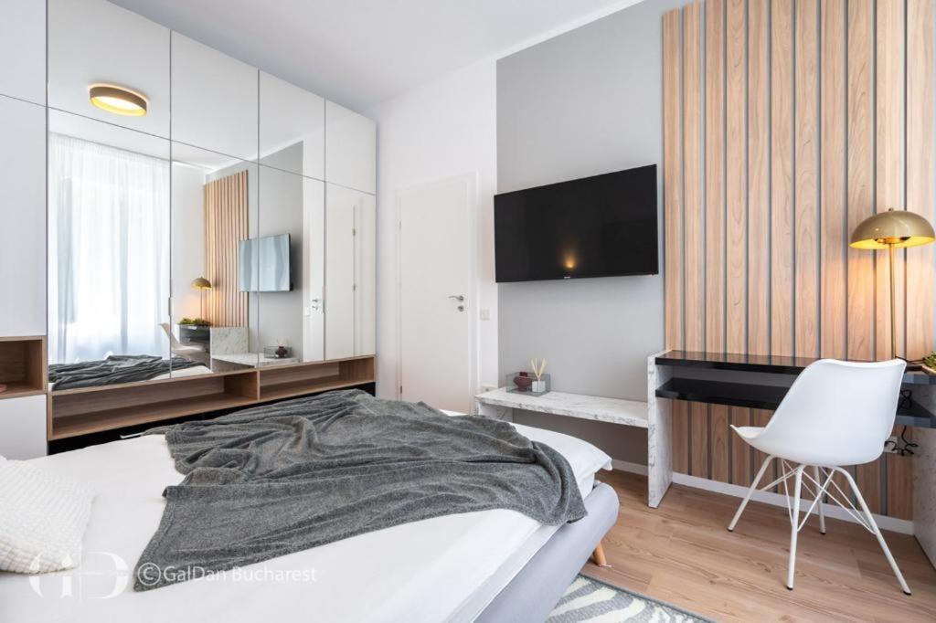 The Loft Luxury Apartments-Near The Park In The City Center Bukares Bagian luar foto